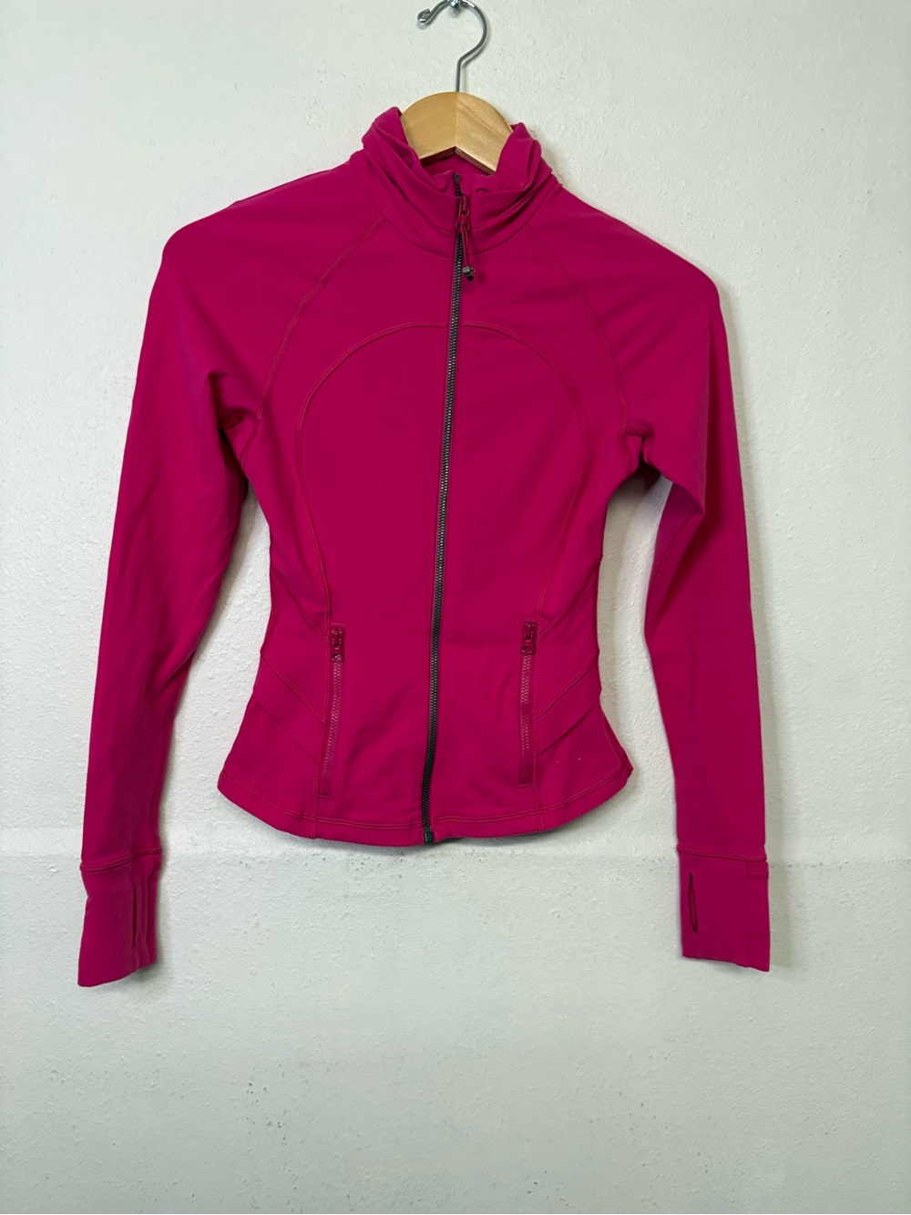 LULUEMON Women's Fuchsia Full-Zip Active Jacket